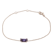 ZB895-R Color Bracelet in 14k Gold