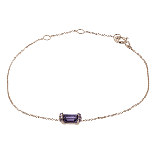 ZB895-R Color Bracelet in 14k Gold