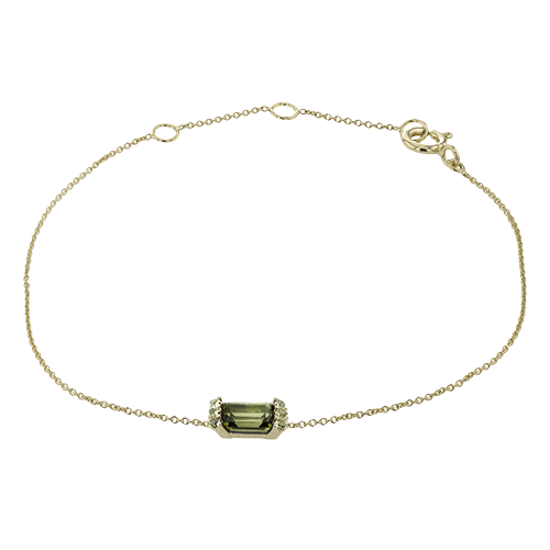 ZB895-Y Color Bracelet in 14k Gold with Diamonds