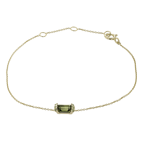 ZB895-Y Color Bracelet in 14k Gold