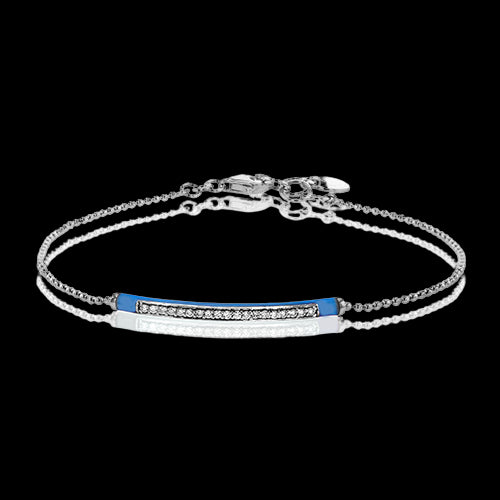 ZB896 Color Bracelet in 14k Gold with Diamonds