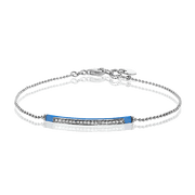 ZB896 Color Bracelet in 14k Gold with Diamonds