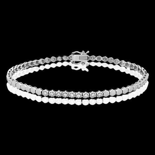 ZB905 Bracelet in 14k Gold with Diamonds