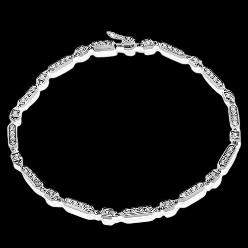 ZB906 Bracelet in 14k Gold with Diamonds