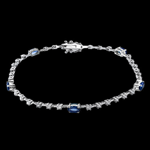 ZB910 Color Bracelet in 14k Gold with Diamonds