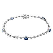 ZB910 Color Bracelet in 14k Gold with Diamonds