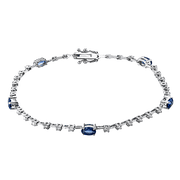 ZB910 Color Bracelet in 14k Gold with Diamonds