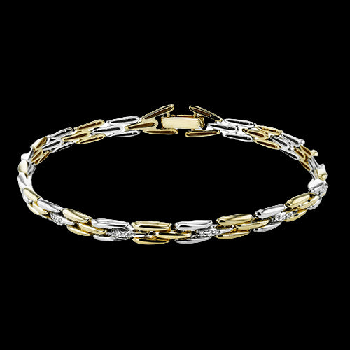 ZB916 Bracelet in 14k Gold with Diamonds