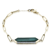 ZB922 Color Bracelet in 14k Gold with Diamonds