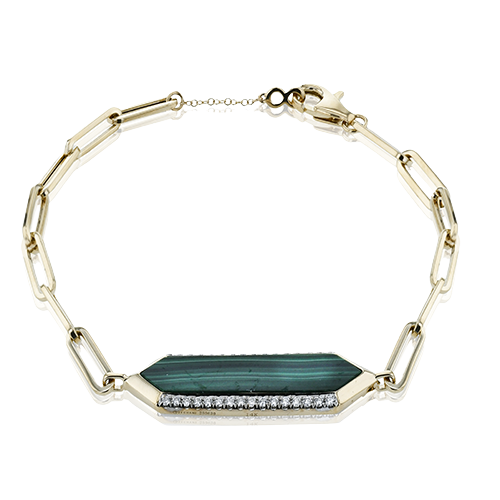 ZB922 Color Bracelet in 14k Gold with Diamonds
