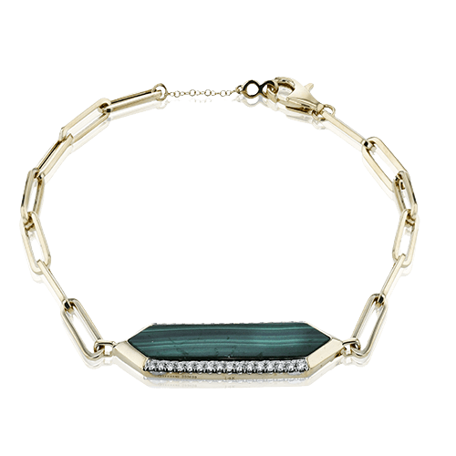 ZB922 Color Bracelet in 14k Gold with Diamonds