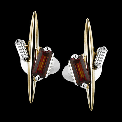 ZE1002 Color Earring in 14k Gold