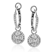 ZE292 Earring in 14k Gold with Diamonds