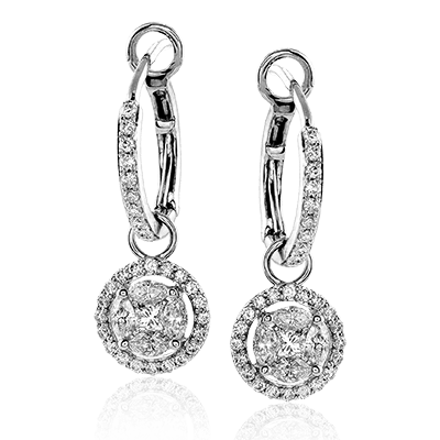 ZE292 Earring in 14k Gold with Diamonds