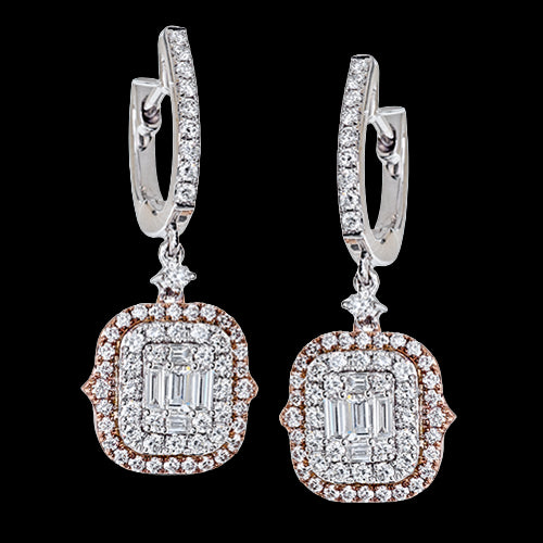 ZE531 Earring in 14k Gold with Diamonds