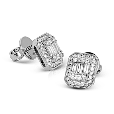 ZE532 Earring in 14k Gold with Diamonds