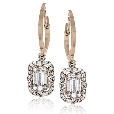 ZE535 Earring in 14k Gold with Diamonds