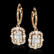ZE585 Earring in 14k Gold with Diamonds