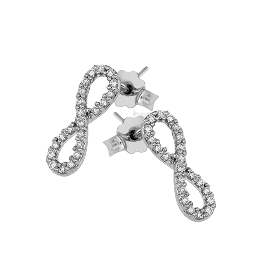 ZE601 Earring in 14k Gold with Diamonds