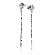 ZE666 Earring in 14k Gold with Diamonds