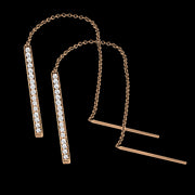 ZE667 Earring in 14k Gold with Diamonds