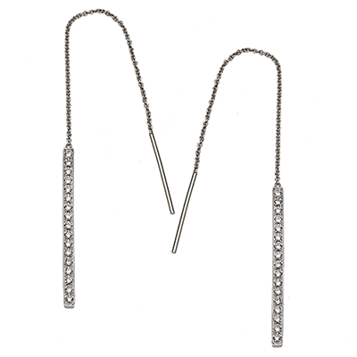ZE667 Earring in 14k Gold with Diamonds