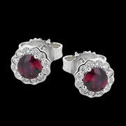 ZE668 Color Earring in 14k Gold with Diamonds