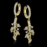ZE677 Earring in 14k Gold with Diamonds