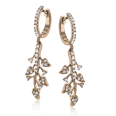 ZE677 Earring in 14k Gold with Diamonds