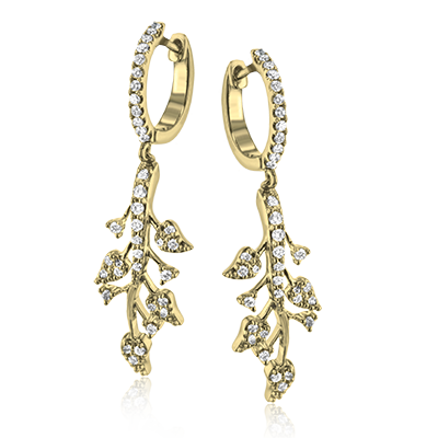 ZE677 Earring in 14k Gold with Diamonds