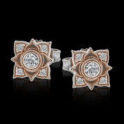 ZE696 Earring in 14k Gold with Diamonds