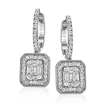 ZE704 Earring in 14k Gold with Diamonds