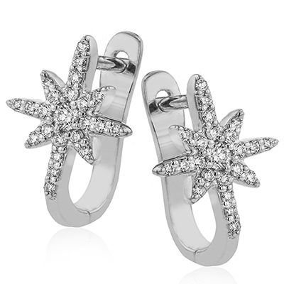 ZE714 Earring in 14k Gold with Diamonds