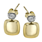 ZE715 Earring in 14k Gold with Diamonds