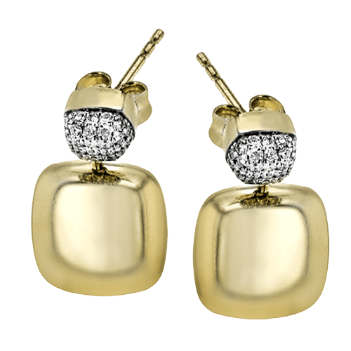 ZE715 Earring in 14k Gold with Diamonds