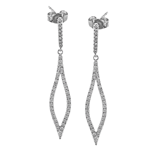 ZE718 Earring in 14k Gold with Diamonds