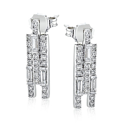 ZE730 Earring in 14k Gold with Diamonds