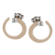 ZE855-R Earring in 14k Gold