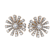 ZE861 Earring in 14k Gold with Diamonds
