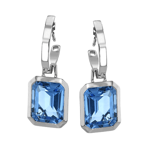 ZE864 Color Earring in 14k Gold