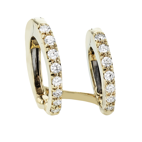 ZE880 Earring in 14k Gold with Diamonds
