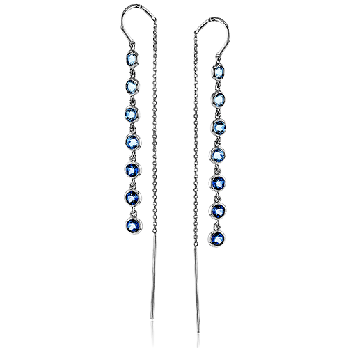 ZE898 Color Earring in 14k Gold