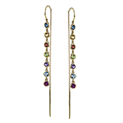 ZE899 Color Earring in 14k Gold