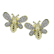 ZE912 Earring in 14k Gold with Diamonds