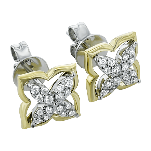 ZE914 Earring in 14k Gold with Diamonds