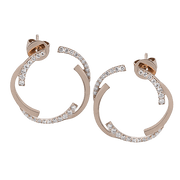 ZE992 Earring in 14k Gold with Diamonds