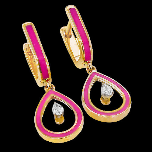 ZE996 Earring in 14k Gold