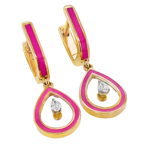 ZE996 Earring in 14k Gold