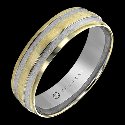 ZM135 Men Ring in 14k Gold