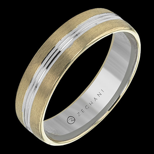 ZM138 Men Ring in 14k Gold